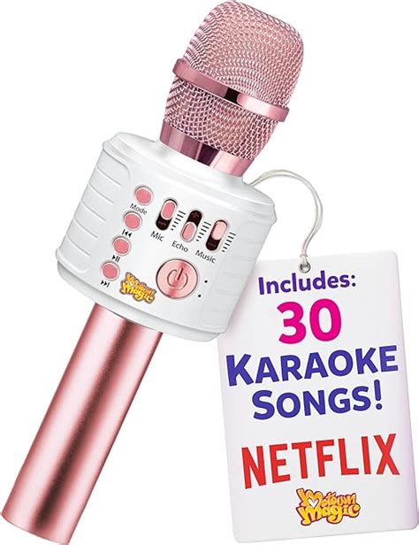 The Motown groove: Singing with the Magic Bluetooth Karaoke Microphone